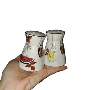 Vintage Ceramic Royal Sealy- Jamaica-Salt & Pepper Shaker Set